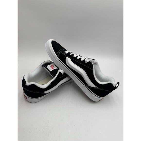 Vans KNU SKOOL Men's NEW Casual Shoe Black/White US Size 13 Medium - Picture 8 of 11